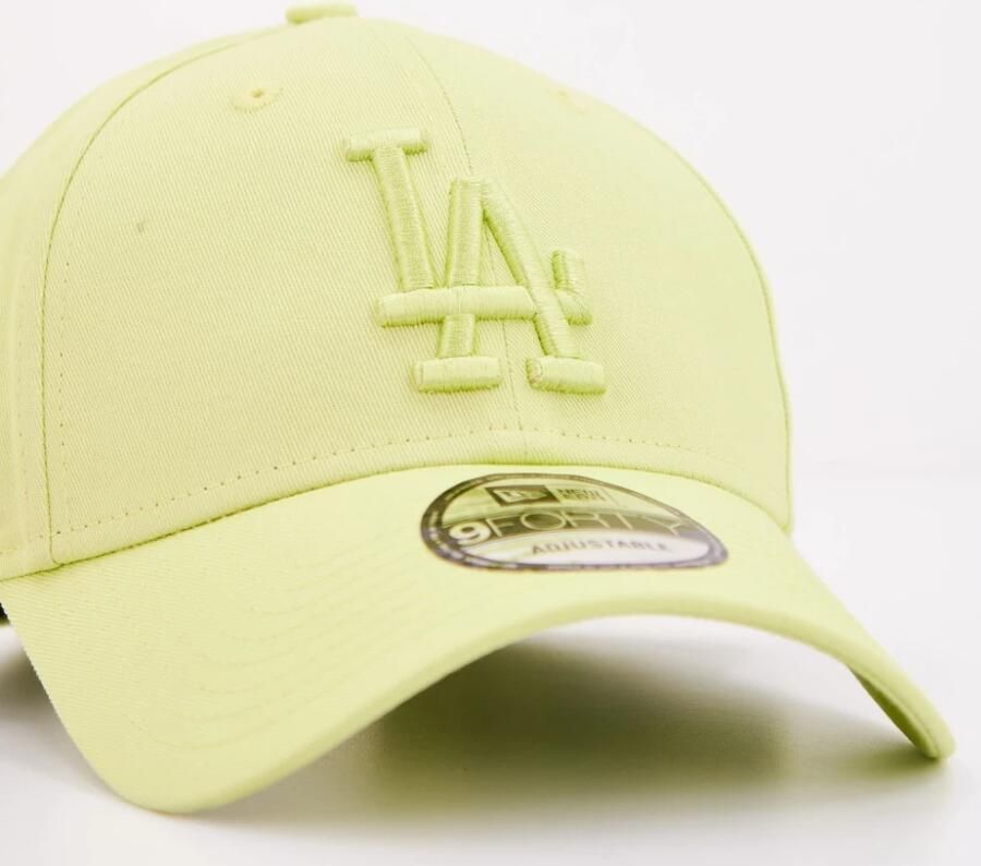 New era Los Angeles Dodgers Baseball Cap Yellow Dames - Foto 2
