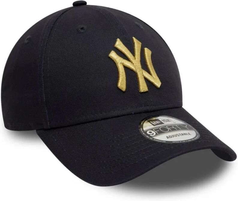 New era 9Forty Metallic York Yankees Unisex Caps blauw Maat ONE SIZE Accessoires - Foto 2