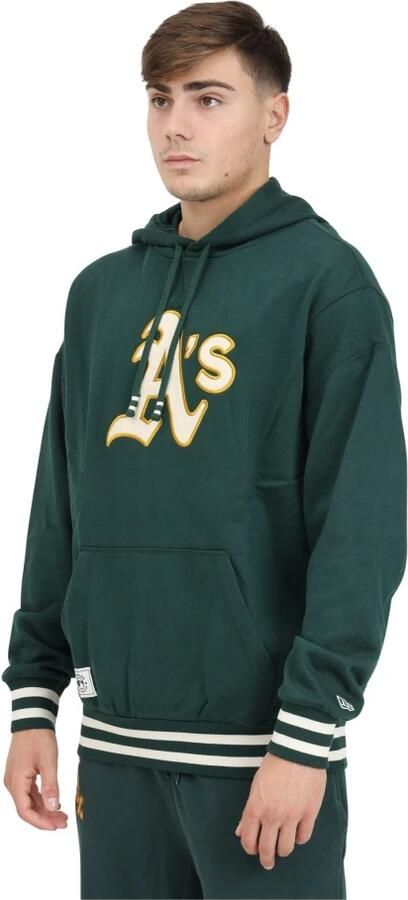 New era MLB Rib Infill Hoodie Groen Green
