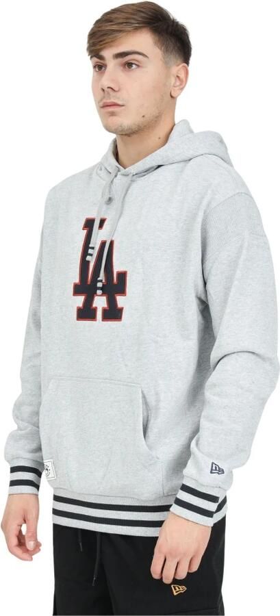 New era MLB Rib Infill LA Dodgers Hoodie Gray - Foto 3
