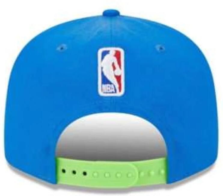 New era NBA ALT Cap Blauw Patched Logo Blue Heren - Foto 2