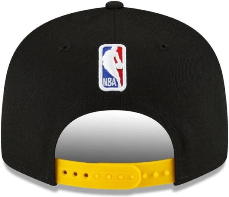 New era NBA ALT Cap Zwart Patched Logo Black Heren