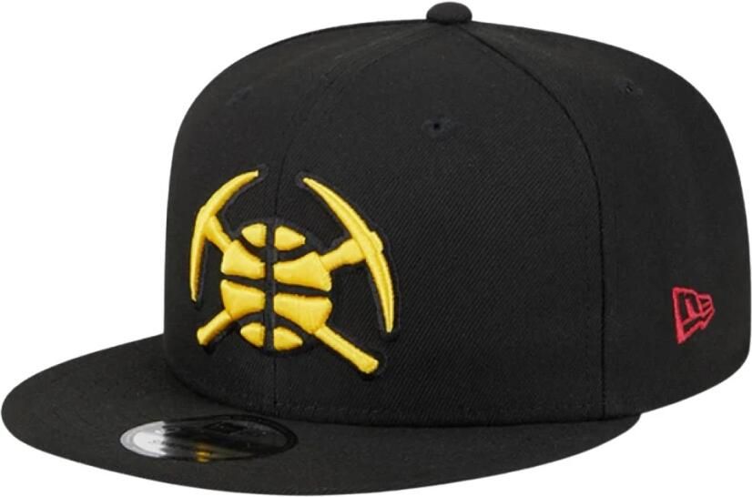 New era NBA ALT Pet Zwart Patched Logo Black Heren