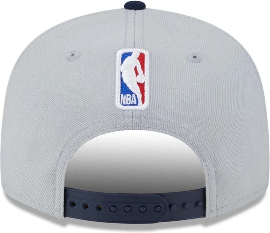 New era NBA Tip Off Cap Grijze Canvas Gray Heren