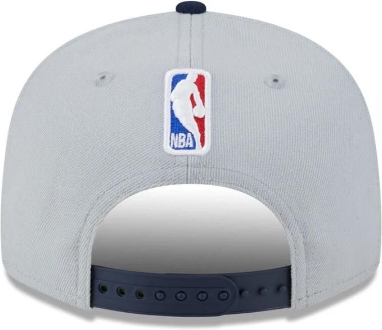 New era NBA Tip Off Cap Grijze Canvas Gray Heren