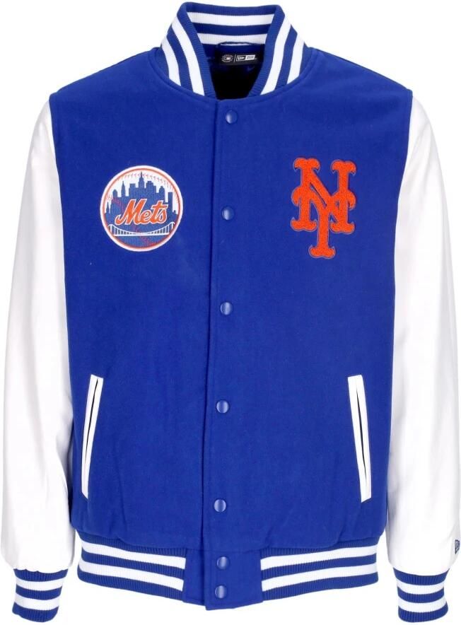 New era NY Mets Varsity Jack Eco Leer Blue Heren - Foto 4