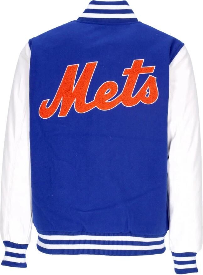 New era NY Mets Varsity Jack Eco Leer Blue Heren - Foto 5