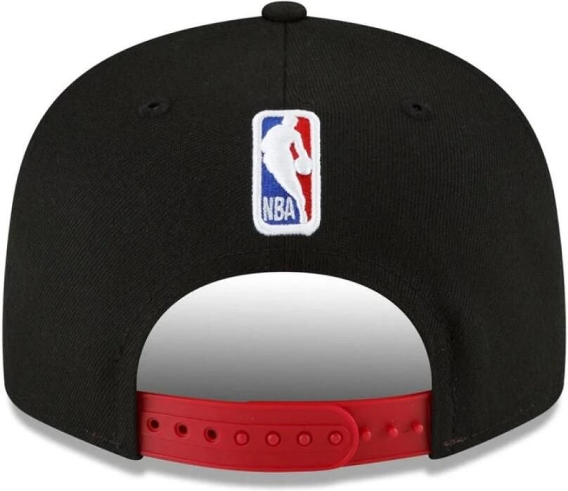 New era Snapback NBA Pet Zwart Geborduurd Black Heren