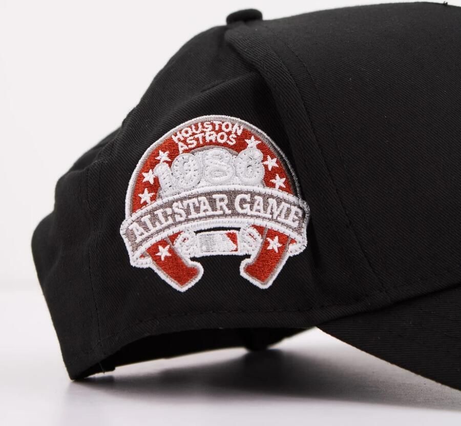 New era Stijlvolle Patch Cap voor Mannen Black Heren