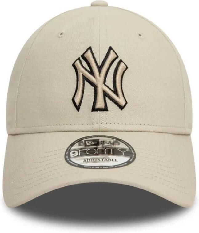 New era 9Forty Team Outline York Yankees Unisex Caps beige Maat ONE SIZE Accessoires - Foto 4