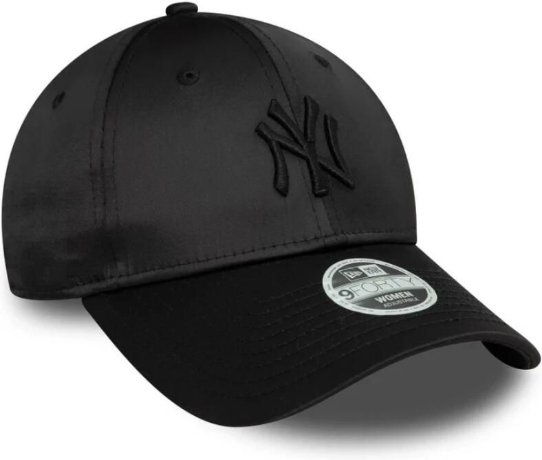 New era Female 9FORTY Satin York Yankees Women Caps zwart Maat ONE SIZE Accessoires - Foto 2