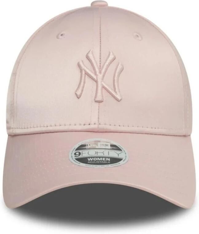 New era Female 9FORTY Satin York Yankees Women Caps lichtroze Maat ONE SIZE Accessoires - Foto 4