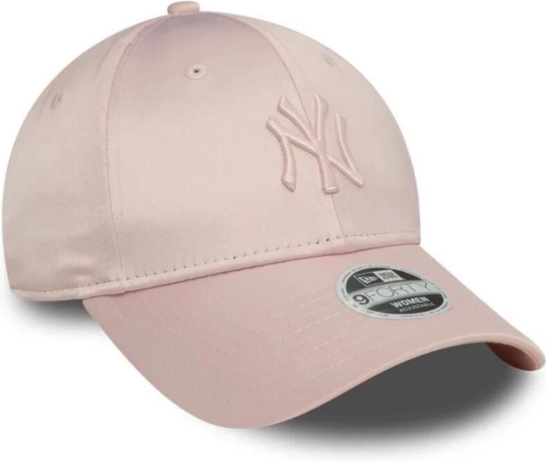 New era Female 9FORTY Satin York Yankees Women Caps lichtroze Maat ONE SIZE Accessoires - Foto 2