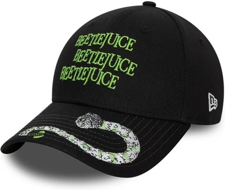 New era Zwarte textielhoeden met geborduurd logo Black Heren - Foto 4