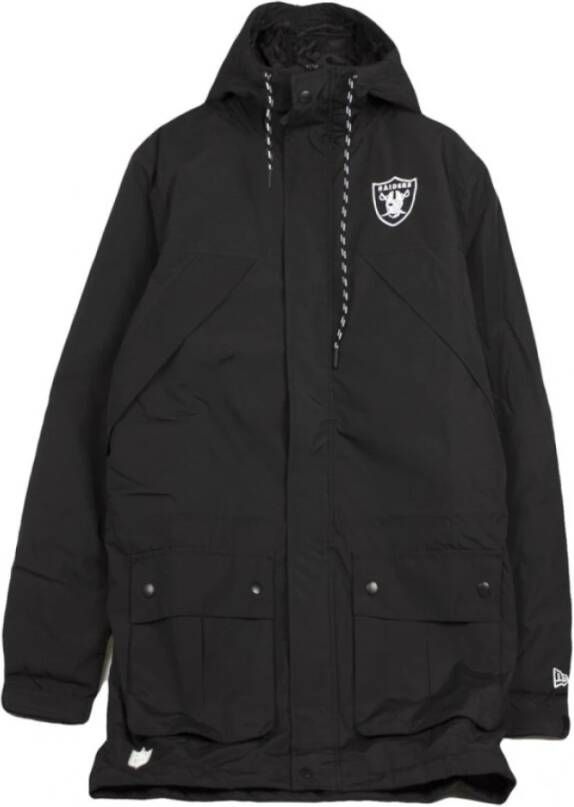 New era Parka Tech -serie Parka Oakrai Zwart Heren