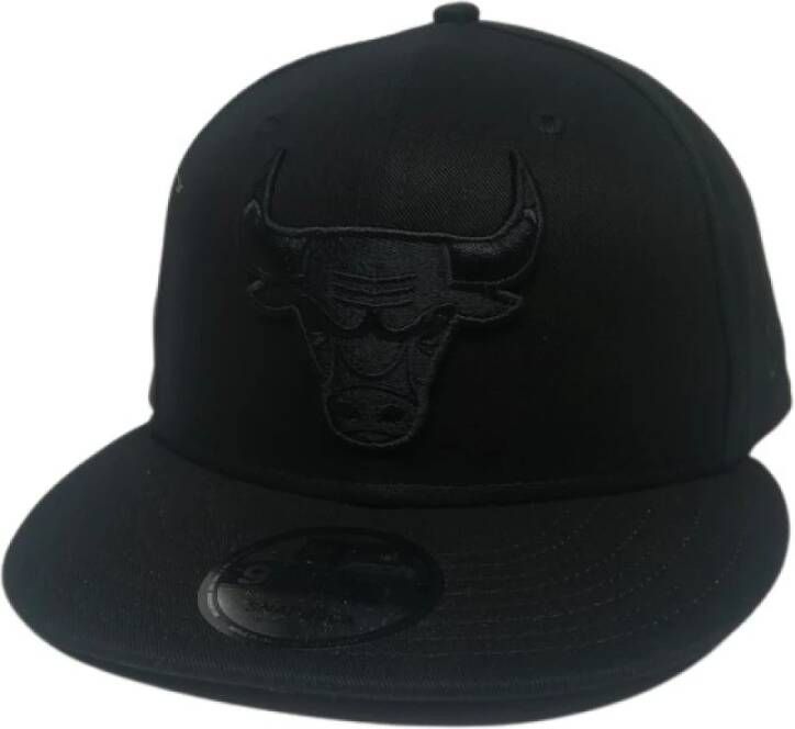New era Zwarte Bulls NBA Pet 9Fifty Black Heren