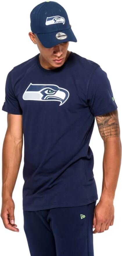 New era Seattle T -Shirt 11073652 Blauw Heren