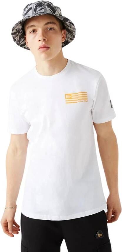 New era T-shirt Graphic White Heren