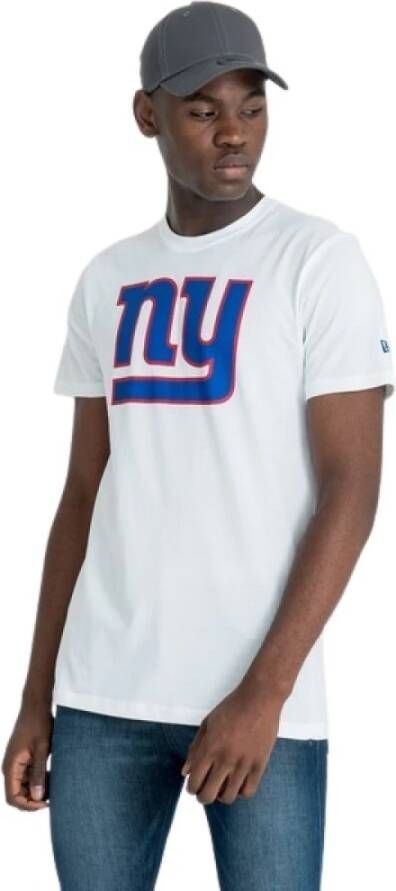New era NY Giants Team Logo Tee Shirt White Heren