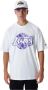 New era T-shirt Los Angeles Lakers NBA Infill Logo White Unisex - Thumbnail 1