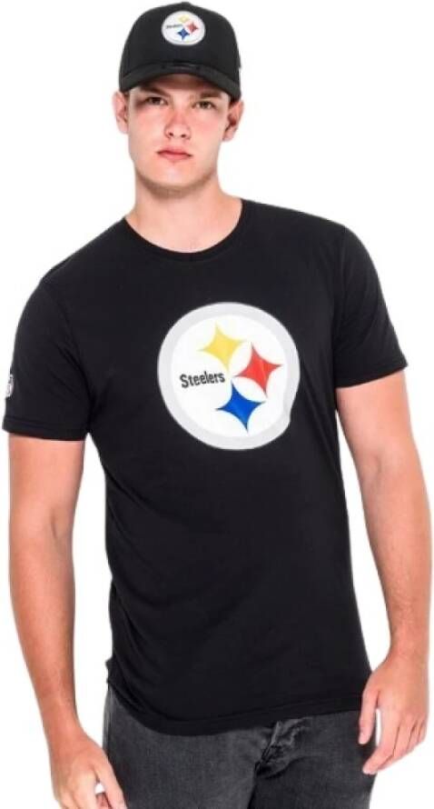 New era Pittsburg Steelers Team Logo Tee Black Heren