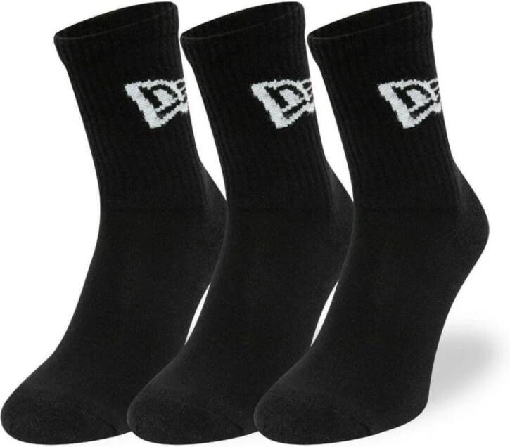 New era Vlaggen sokken Crew Zwart Unisex