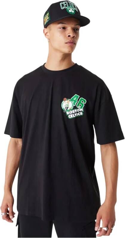 New era T-shirt Boston Celtics NBA Arch Zwart Heren