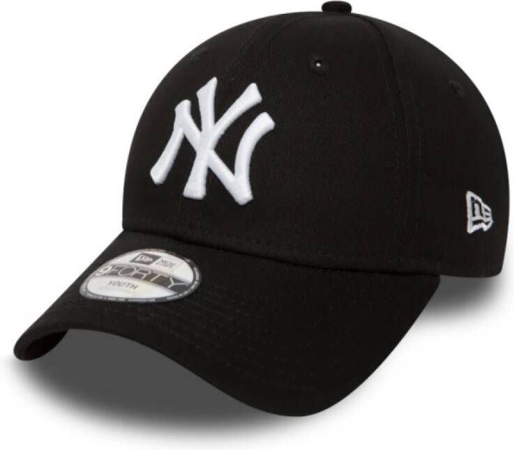 New era Zwarte Yankees Pet voor Kinderen Black Heren