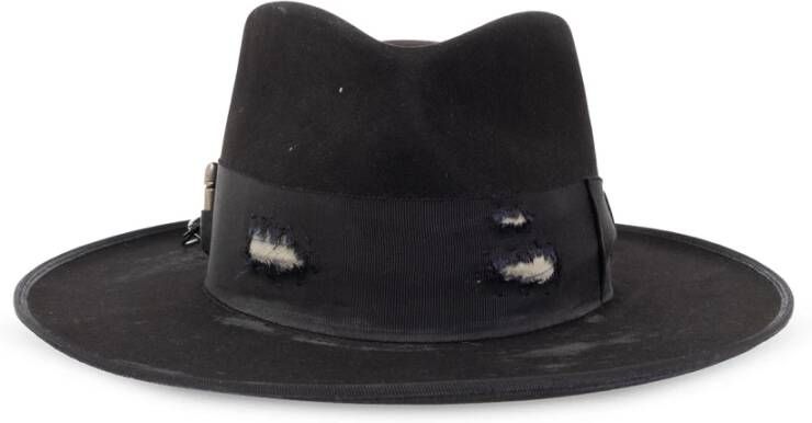 Nick Fouquet 693 hoed Zwart Heren