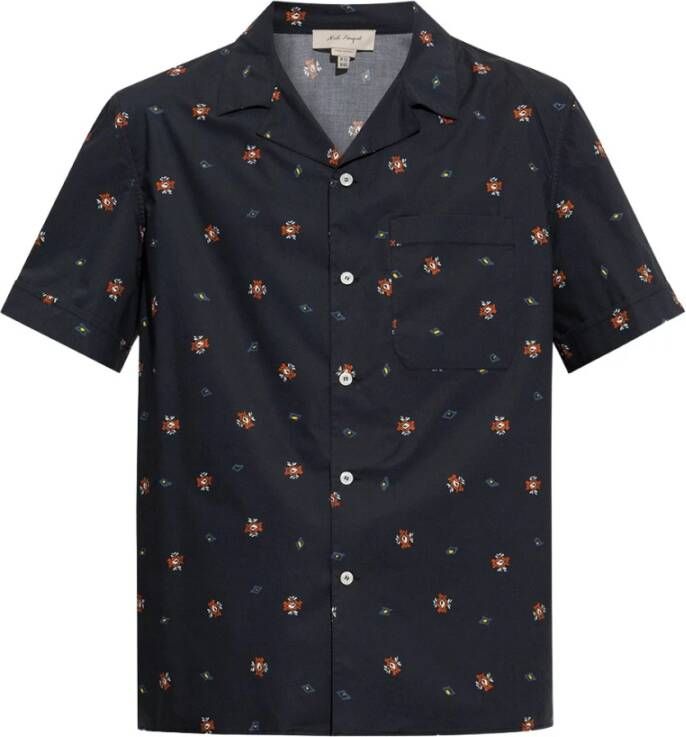Nick Fouquet Alledaagse t-shirts Blauw Heren