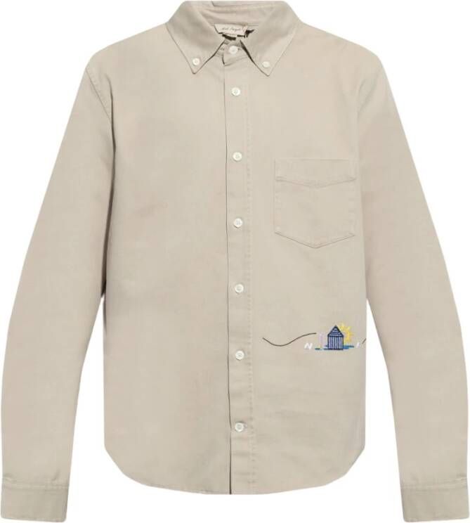 Nick Fouquet Alledaagse t-shirts Grijs Heren