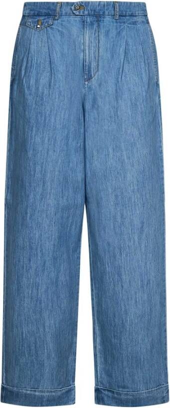 Nick Fouquet Jeans Blauw Heren