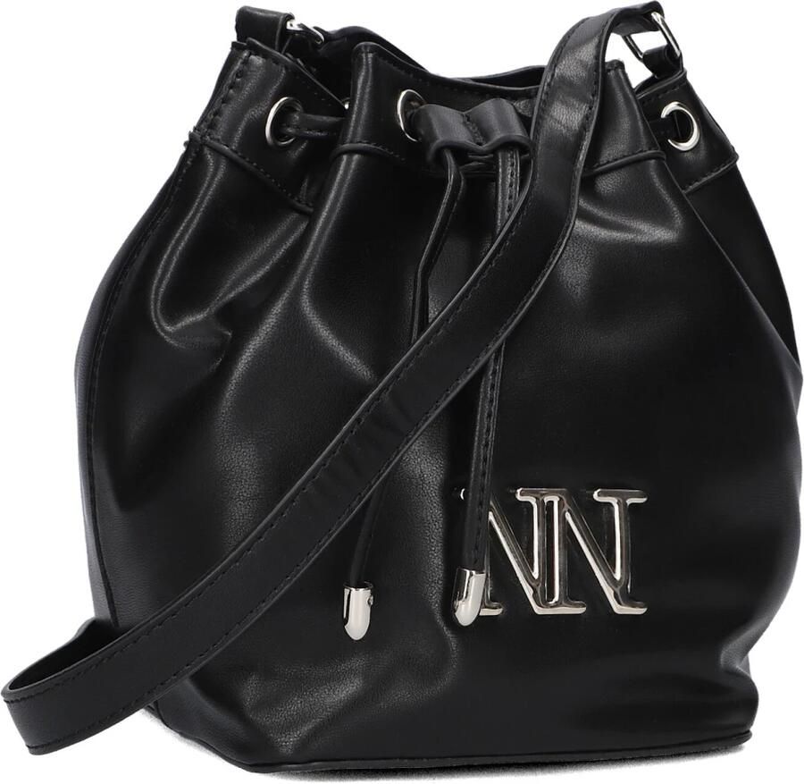 NIK & NIK Meisjes Schoudertas Dido Zwart Black Dames