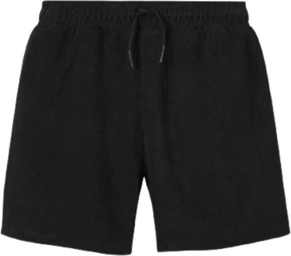 Nikben Terry Toweling Shorts Black Heren