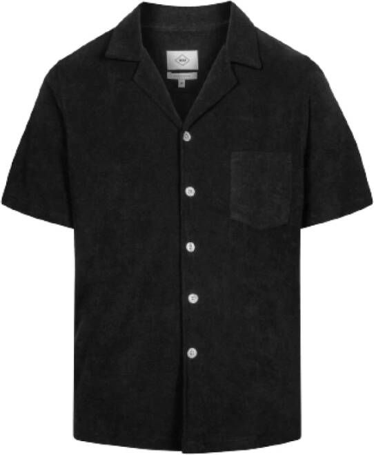 Nikben Terry Bowling Zwarte Polo Shirt Black Heren
