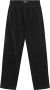 Nikben Terry Toweling Cropped Unisex Broek Black Heren - Thumbnail 1