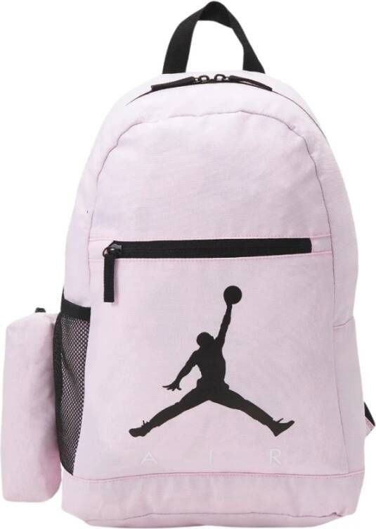 Jordan Roze Rugzak met Externe Ritszak en Mesh Zijvak Pink Unisex