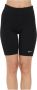 Nike Sportswear Essential bikeshorts met halfhoge taille voor dames (26 cm) Zwart - Thumbnail 1
