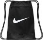 Nike Brasilia 9.5 Gymtas voor training (18 liter) Zwart - Thumbnail 1