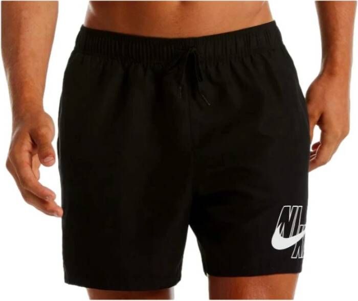 Nike Heren Beachwear Collectie Stijlvol en Functioneel Zwart Heren - Foto 3