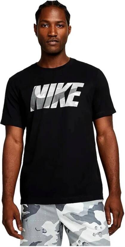 Nike Blackike Dri-Fit Dm5669 Men t-shirt Zwart Heren