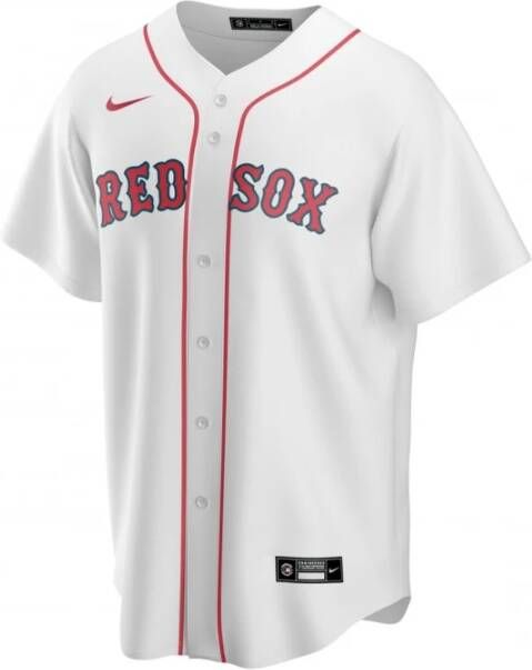 Nike Boston Red Sox Replica Thuisshirt White Heren