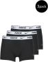 Nike Everyday Cotton Stretch (3 Pack) Boxershorts Kleding black white maat: XS beschikbare maaten:XS S M L - Thumbnail 6