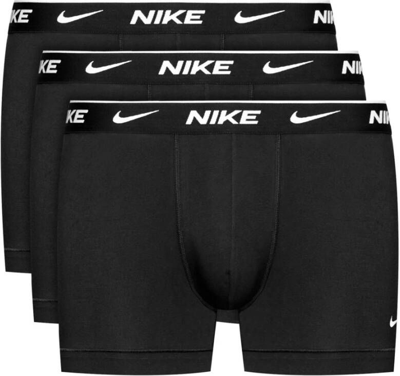Nike Everyday Cotton Stretch Trunk (3 Pack) Boxershorts Kleding black black black maat: XL beschikbare maaten:XS S M L XL