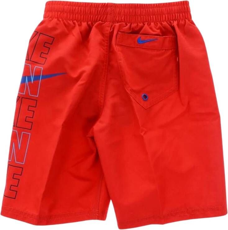Nike "Boxer Strandkleding voor Mannen" Rood Heren