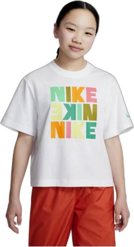 Nike Comfortabel en stijlvol dames T-shirt Wit Dames