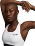 Nike Swoosh Non-padded sport-bh met medium ondersteuning Wit - Thumbnail 2