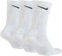 Nike Witte sokken met geribbelde randen in middellange lengte White - Thumbnail 3