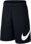 Nike Sportswear Club Graphic Shorts Sportshorts Kleding black white white maat: XL beschikbare maaten:S L XL - Thumbnail 1
