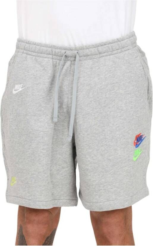 Nike Casual Shorts Grigio Grijs Heren